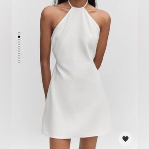 Mango halter neck dress. Superb quality.